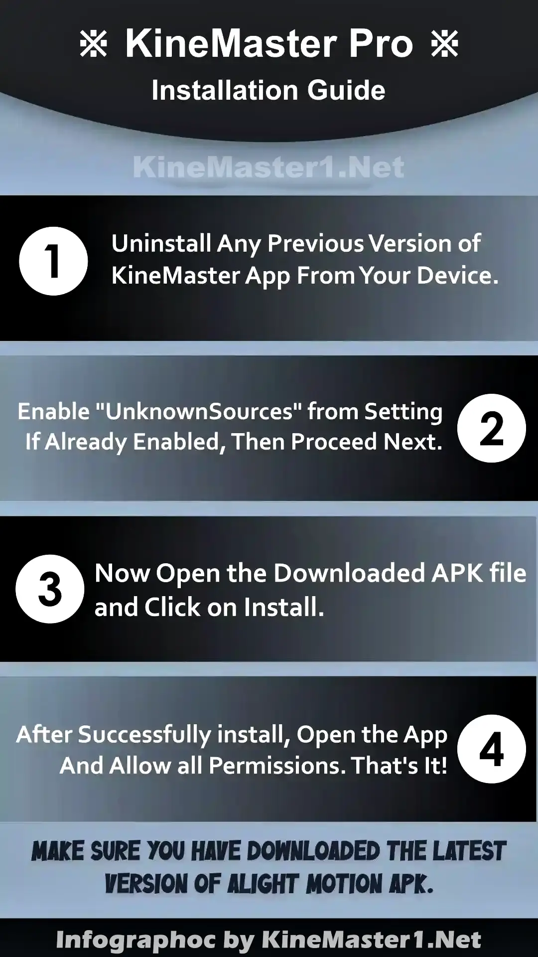 KineMaster Infograph
